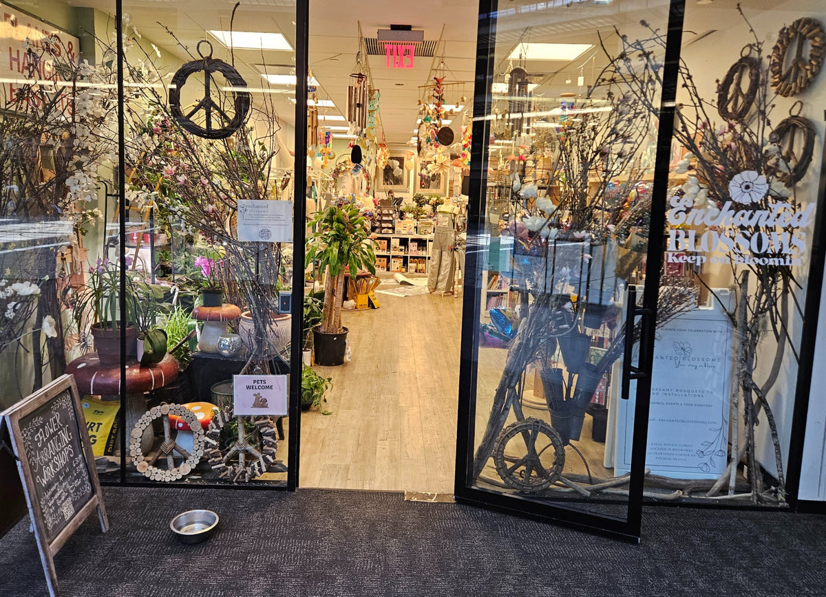 Enchanted Blossoms offers more than flowers—shop fragrances, self-care, boutique clothing, plants, home décor, and unique gifts in Holmdel, NJ at Bell Works or online.