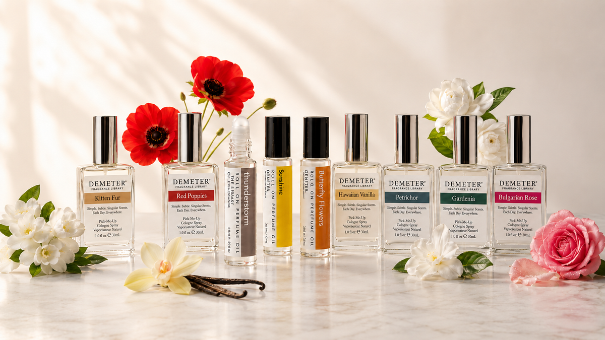 Discover the World of Demeter Fragrance Library at Enchanted Blossoms