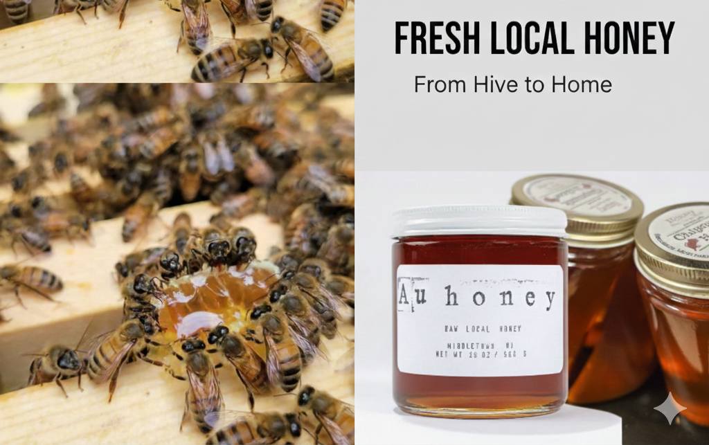 RAW LOCAL HONEY