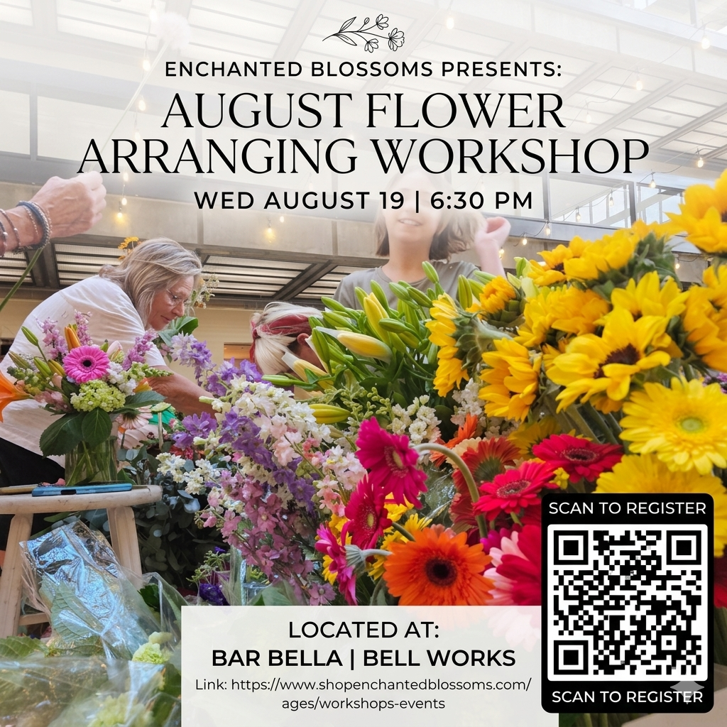 August Flower Arranging Workshop