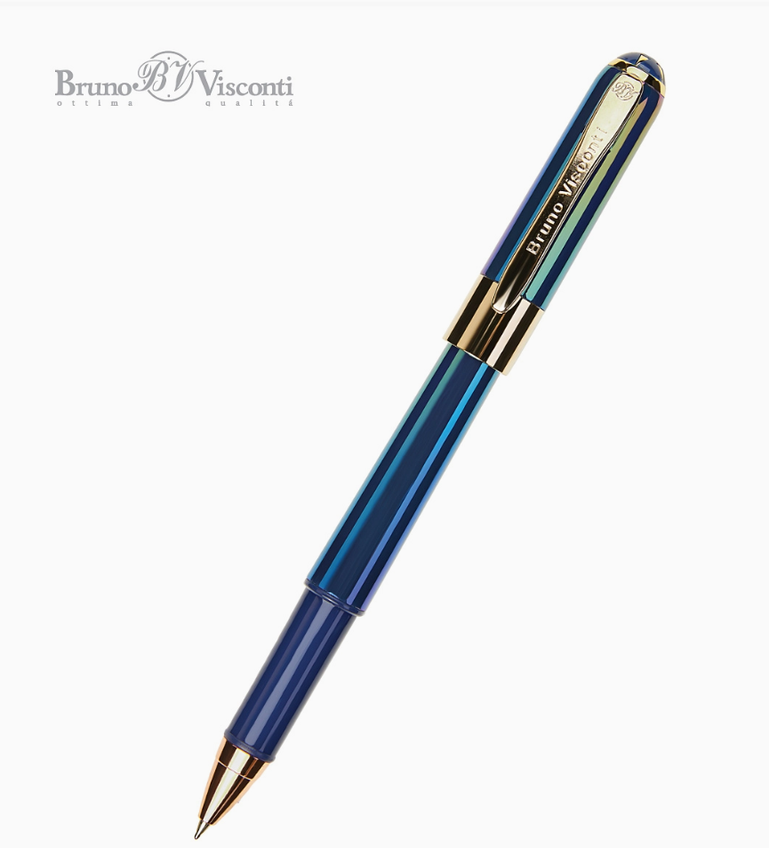 Bruno Visconti Monaco Ballpoint Pen – Pearlescent Blue