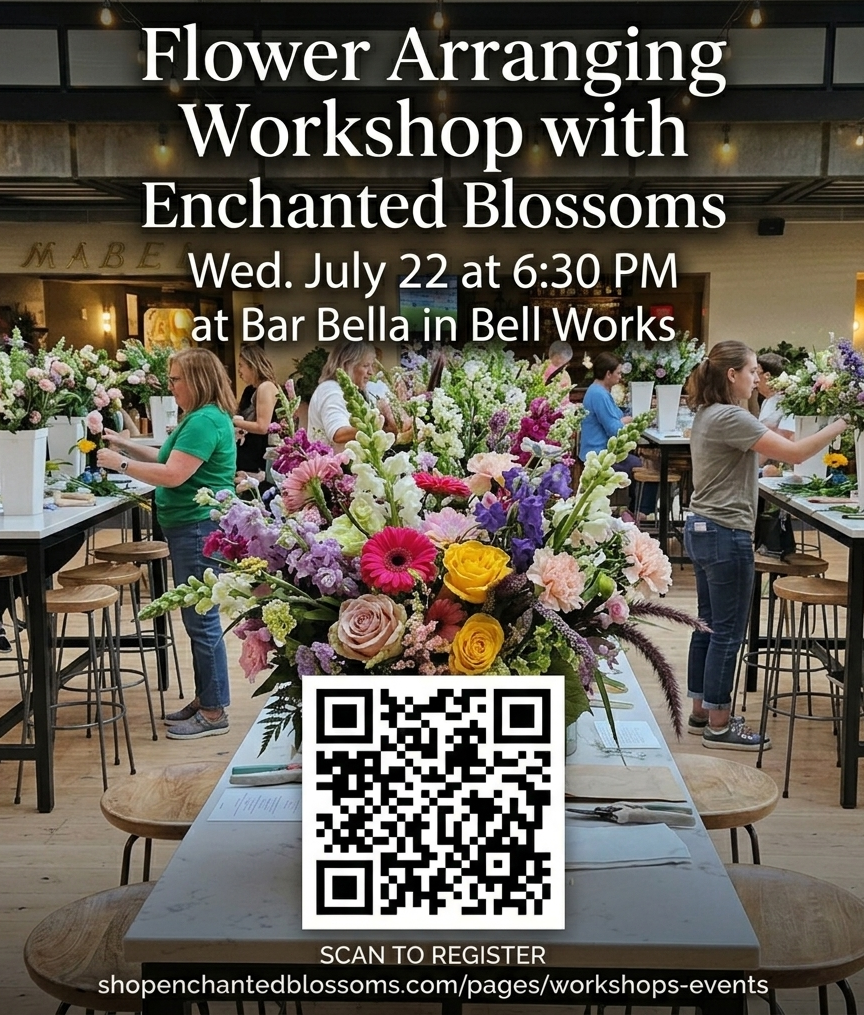 July Flower Arranging Workshop
