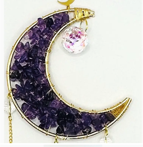 Crescent Moon Sun Catcher