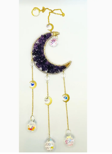 Crescent Moon Sun Catcher