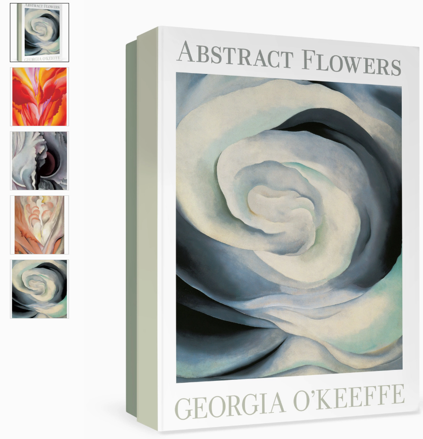 Georgia O'keeffe: Abstract Flowers Boxed Notecard Assortment