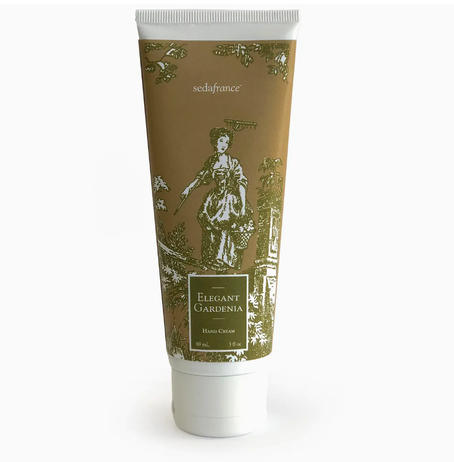 Seda France Elegant Gardenia Classic Toile Hand Cream