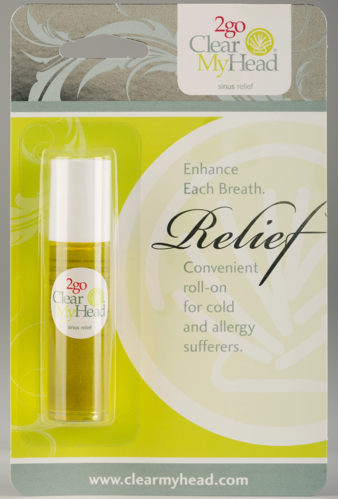 Clear My Head 2go – Sinus Aromatherapy Roll-On