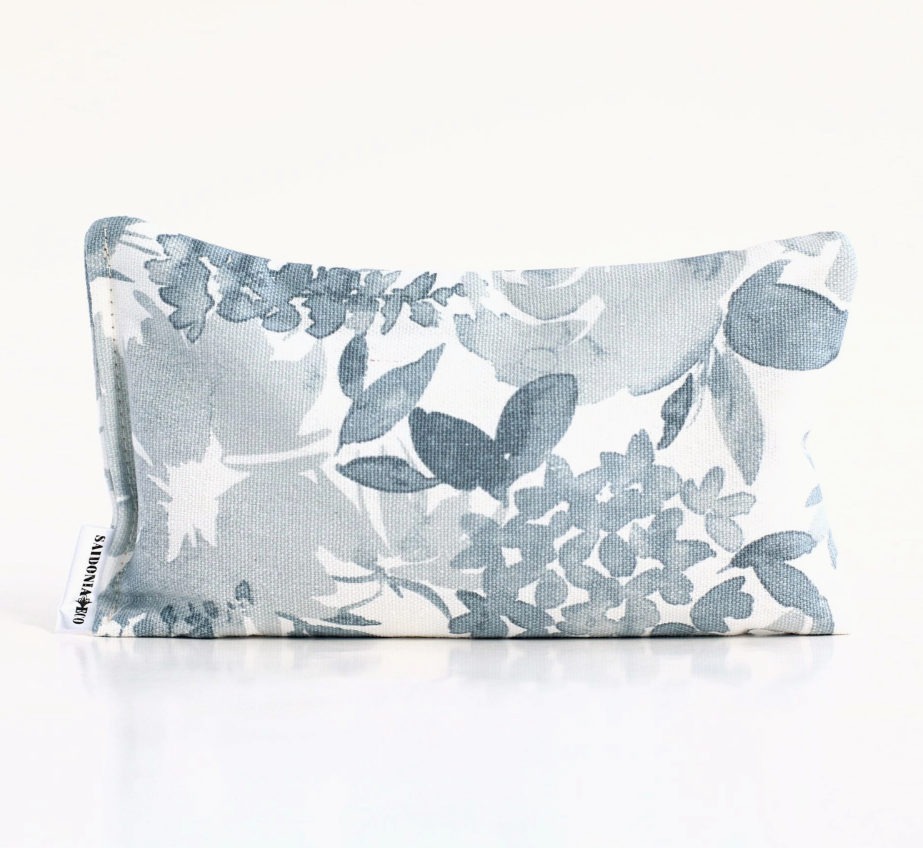 Stress Relief Lavender Eye Pillow Leaves Shadows