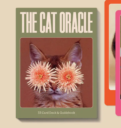 The Cat Oracle: 33 Card Deck & Guidebook
