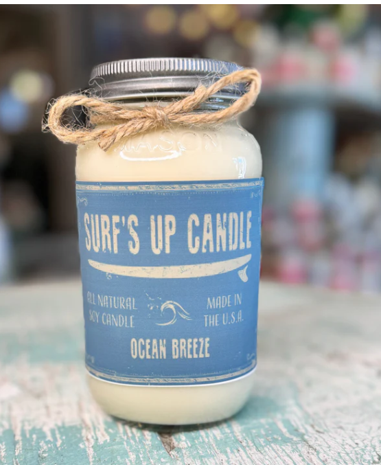 Surf’s Up Candle – Ocean Breeze