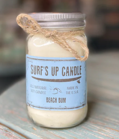 Surf’s Up Candle – Beach Bum