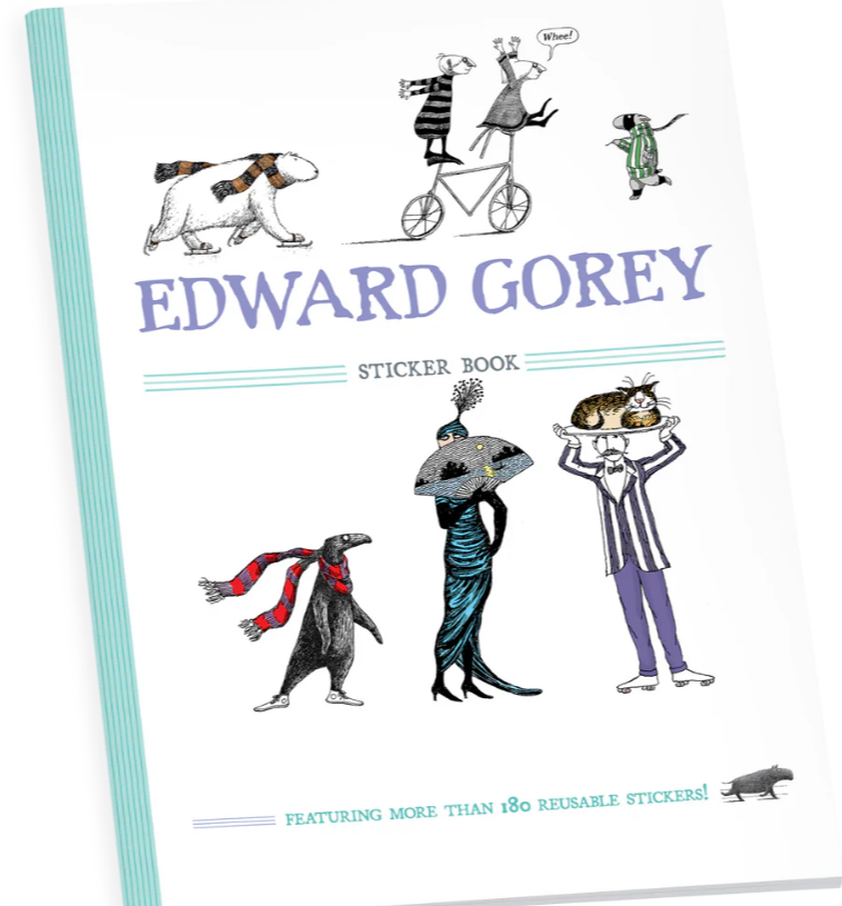 Edward Gorey Sticker Book