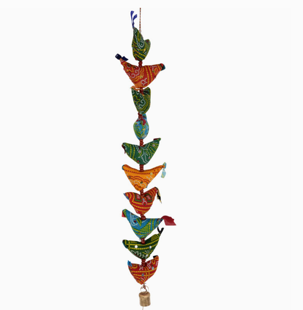 Recycled Ten Hens Garland