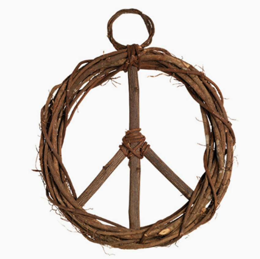 Peace Wreath Woven