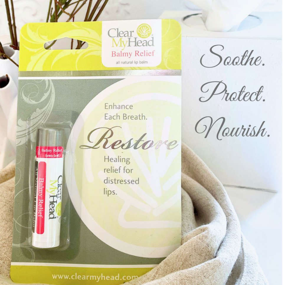 Clear My Head Lip Balm - Balmy Relief