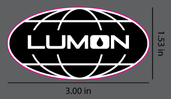 Severance 'Lumon' Logo Sticker Black