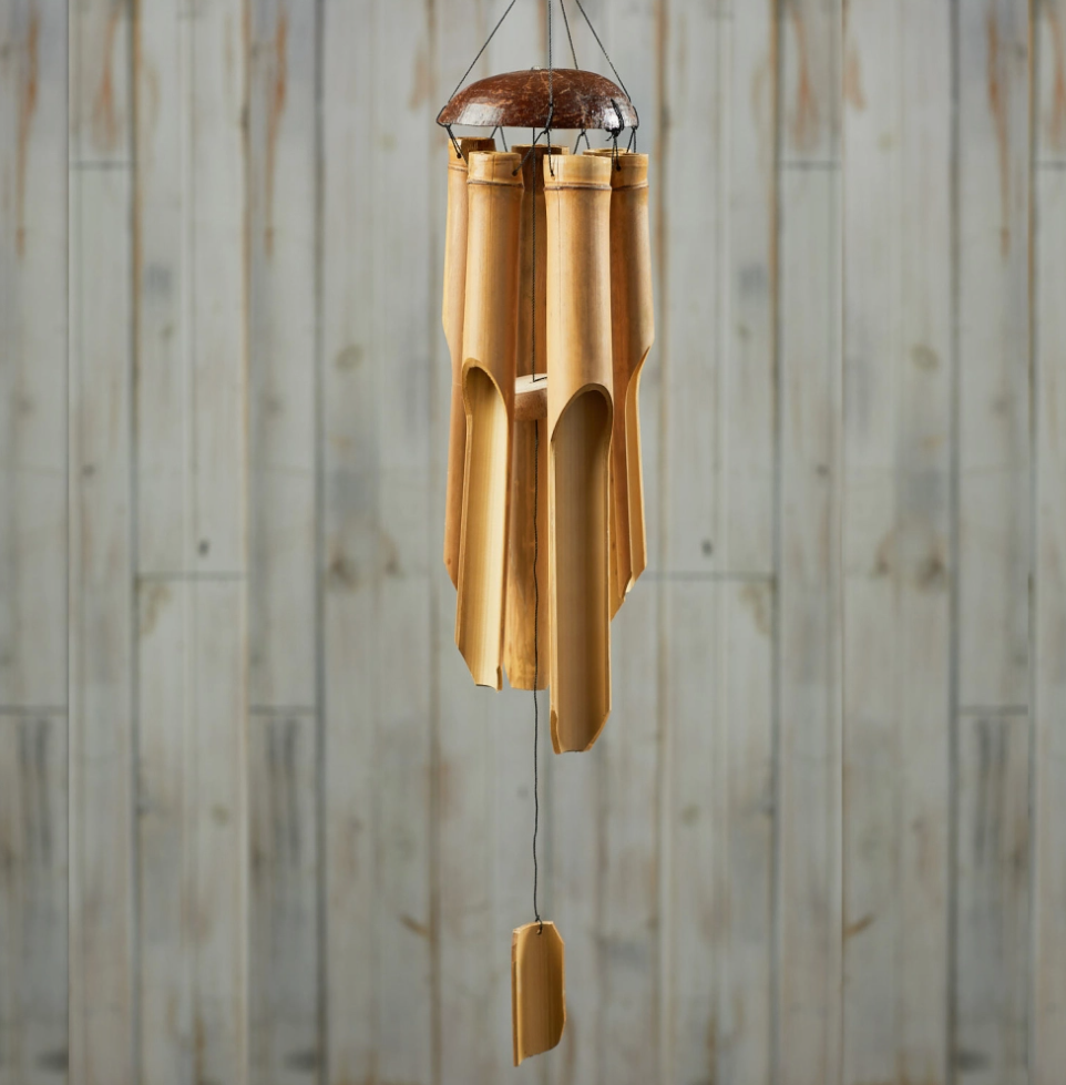 Round Bamboo Wind Chime