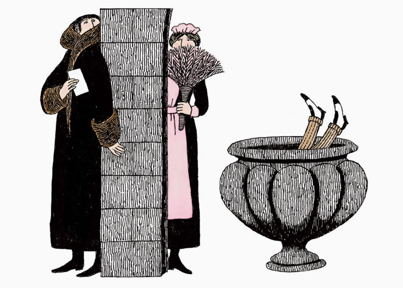 Edward Gorey: Mysterious Messages Boxed Notecard Assortment