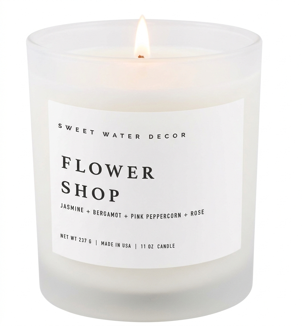 Flower Shop 11 oz Soy Candle