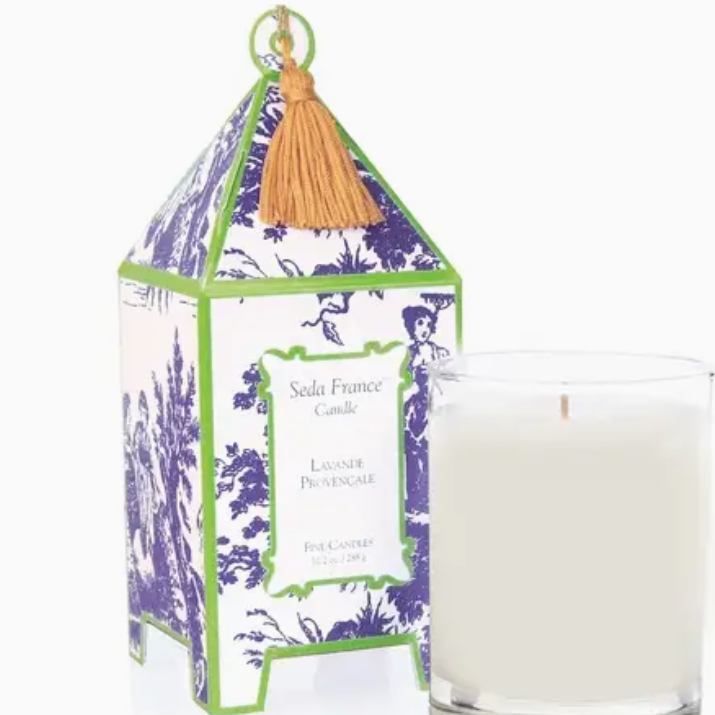 Seda France Lavande Provencale Pagoda Box Candle - Thumbnail 5
