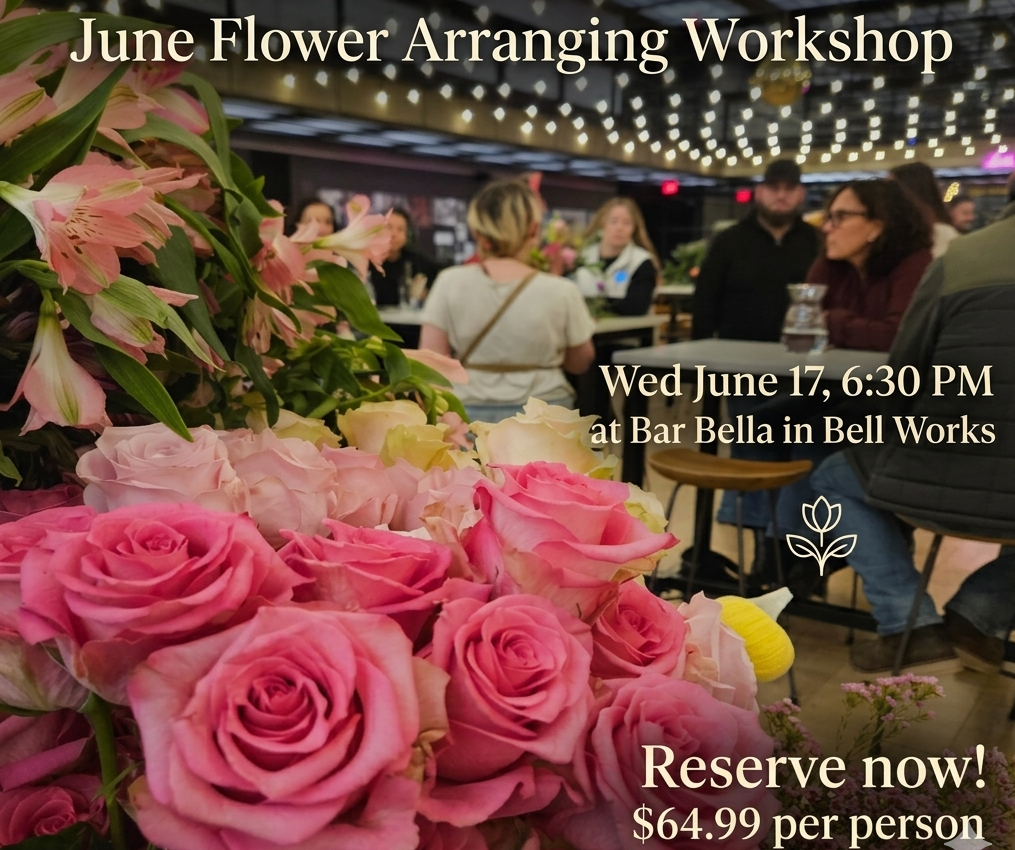 June Flower Arranging Workshop
