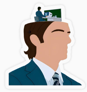 Severance Mark S. Cubicle Sticker