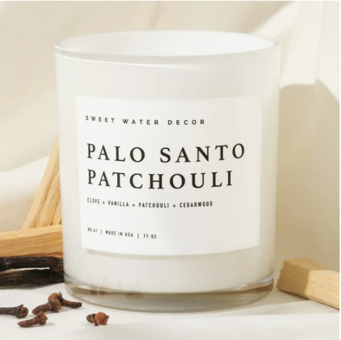 Palo Santo Patchouli 11 oz Soy Candle