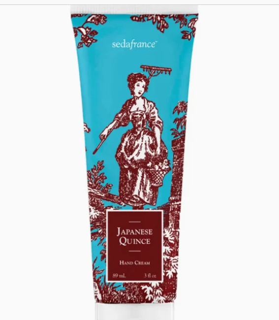 Seda France Japanese Quince Classic Toile Hand Cream