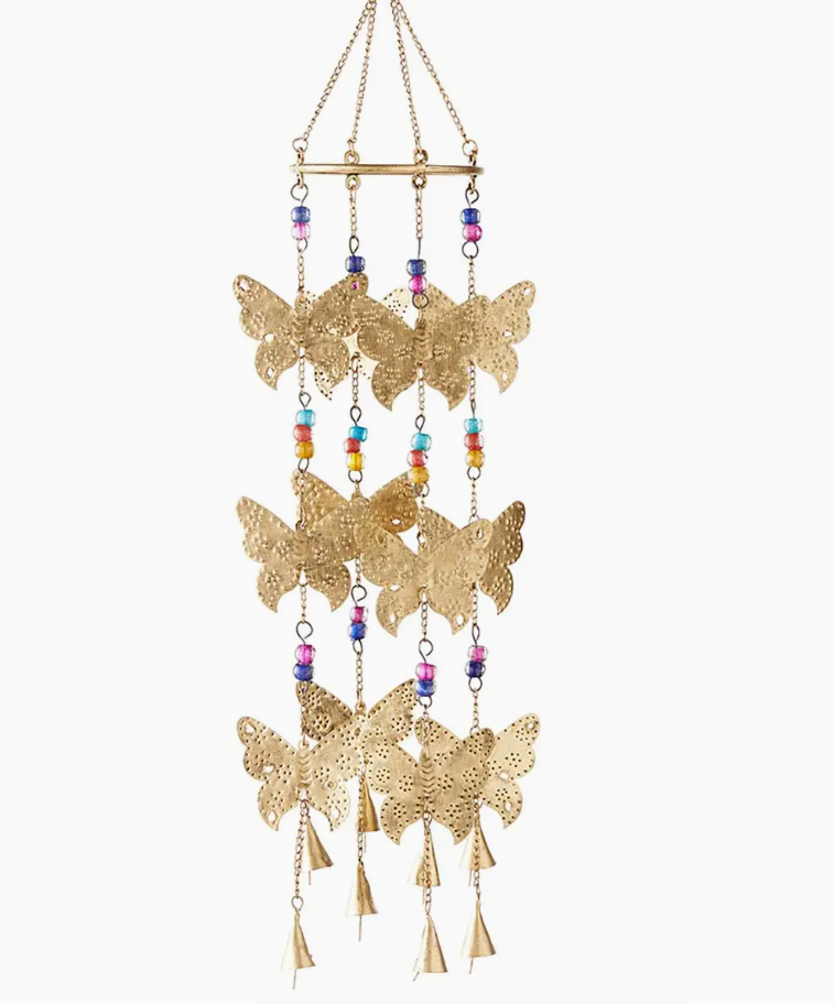 Butterfly Carousel Wind Chime